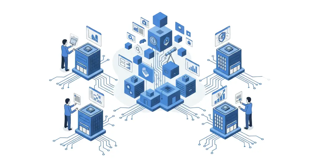 Directivos en una reunión de capacitación sobre Inteligencia Artificial